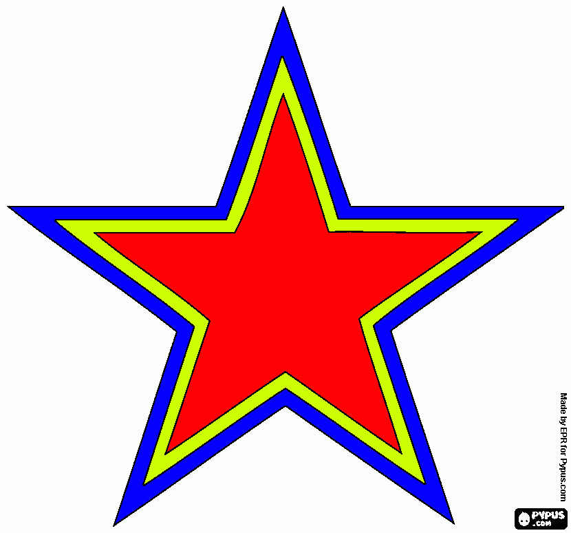 A star, Dallas Cowboys logo, american football team  coloring page