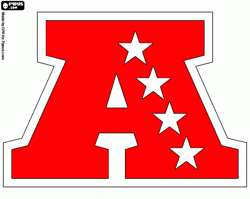 AFC coloring page