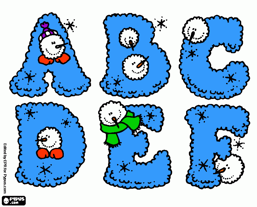 alphabet 1 coloring page