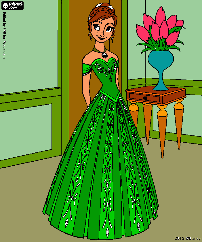 Angelina_Princess coloring page