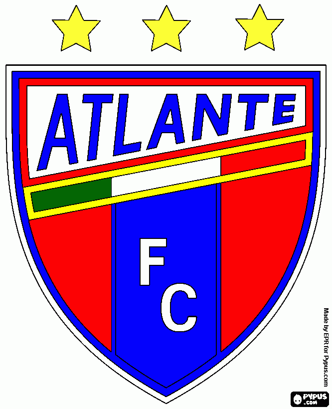 Atlante CF coloring page