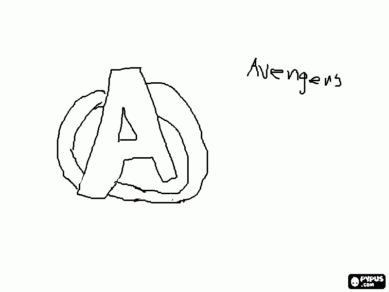 AVENGERS!!!!! coloring page