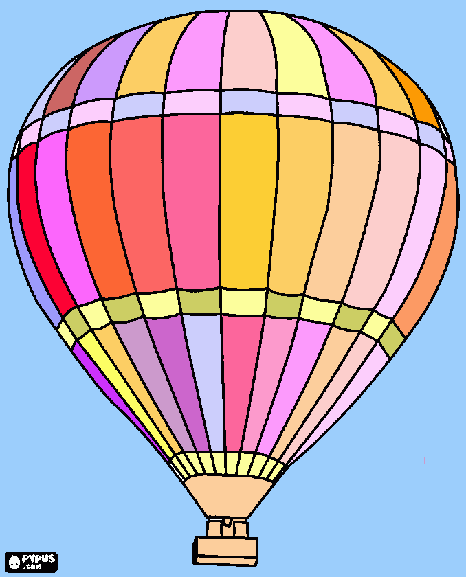 ballonnn coloring page