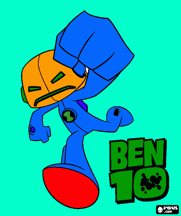 Ben10 2 coloring page
