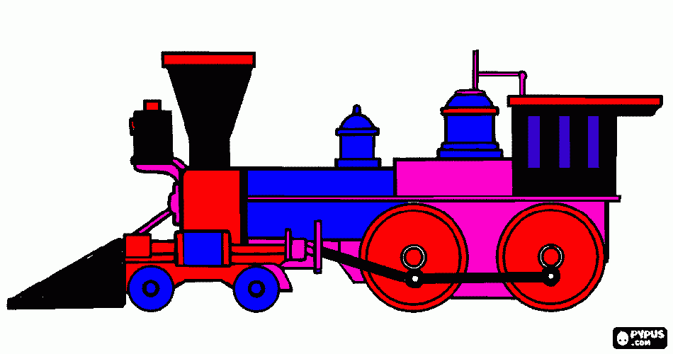 Benjamin Train coloring page