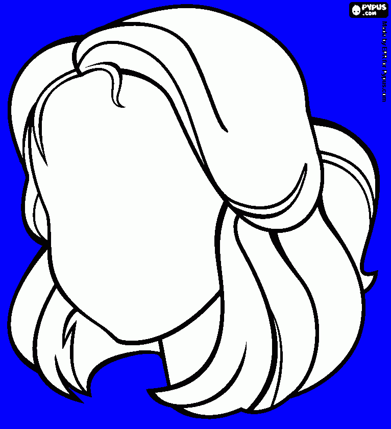 blank faces coloring page