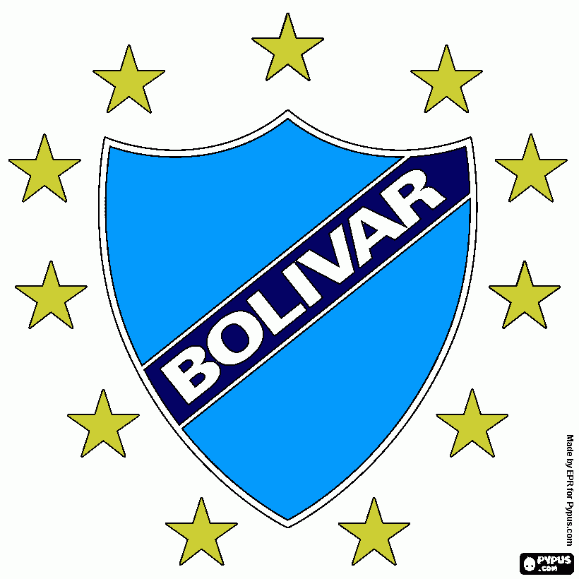 bolivar coloring page