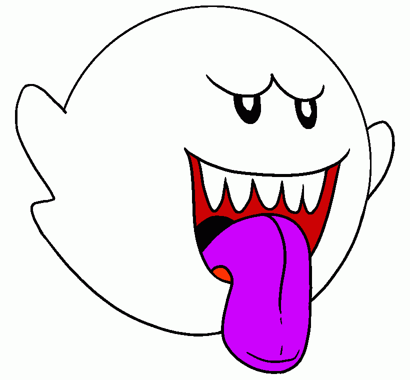 Boo Drawing coloring page