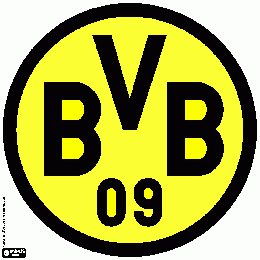 Borussia Dortmund coloring page
