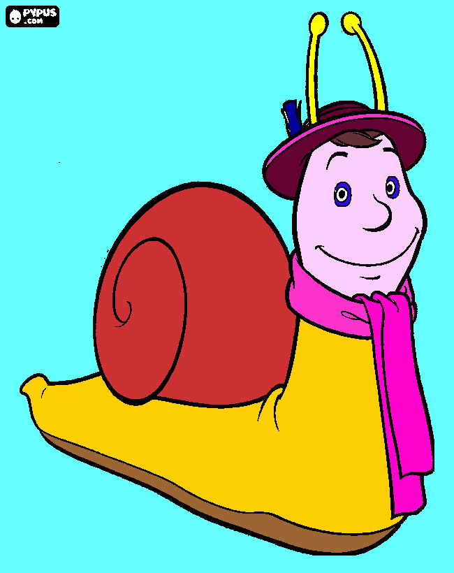 brian the snail coloring page