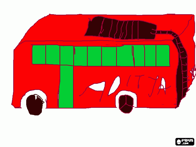 Bus2 coloring page
