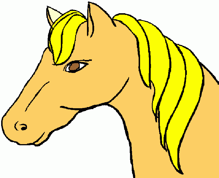 Caballo coloring page