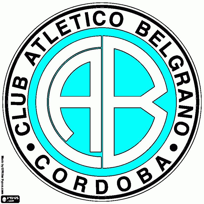 C.A.Belgrano  coloring page