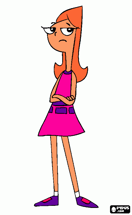 candace coloring page