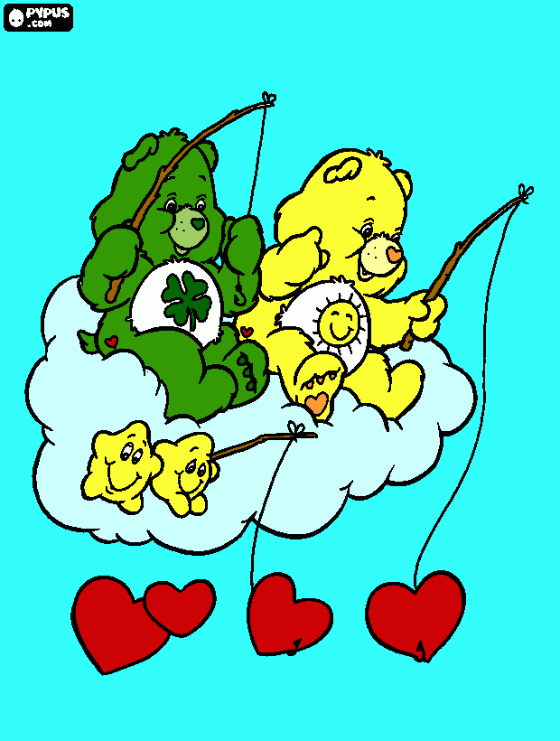 carebears coloring page