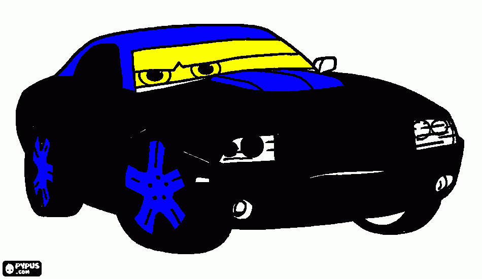 cars 2 coloring page