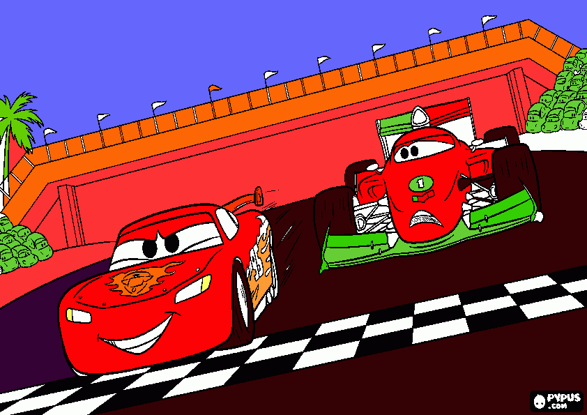 cars2 coloring page