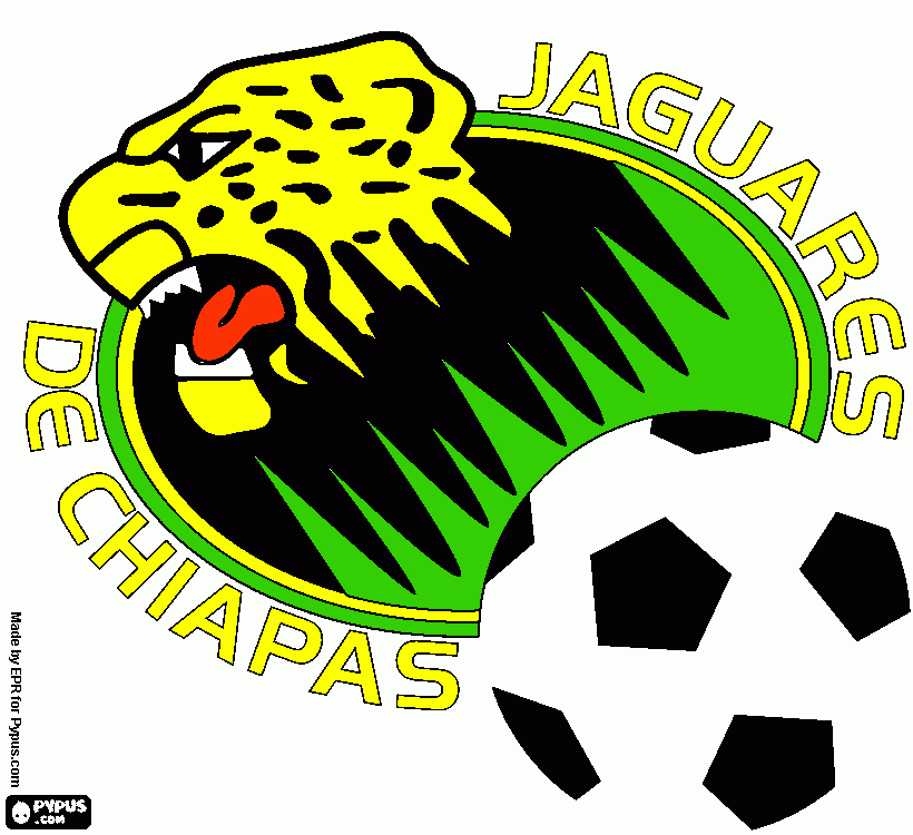 CF Jaguares De Chiapas  coloring page