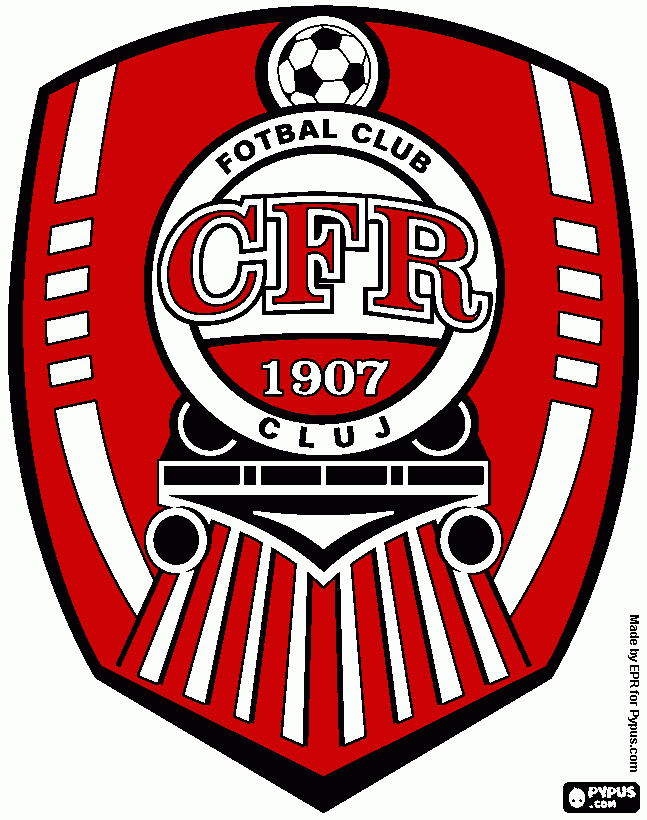 CFR Cluj FC coloring page