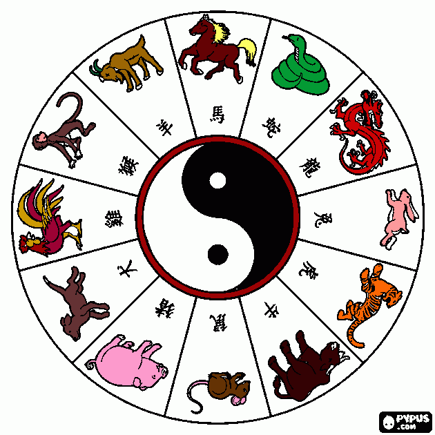chinese coloring page
