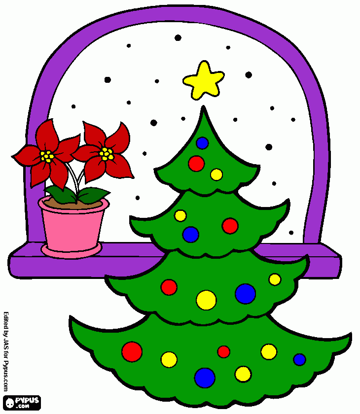 Christmas Picture coloring page