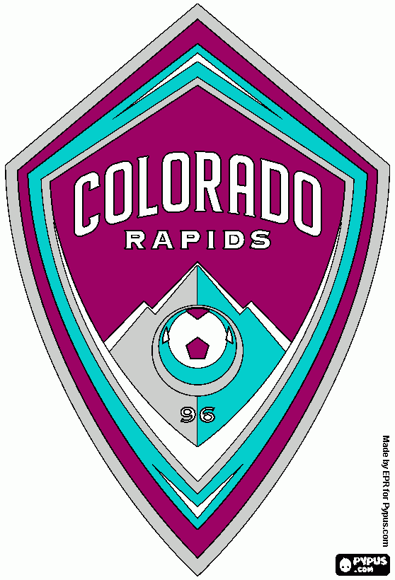 colorado rapids coloring page
