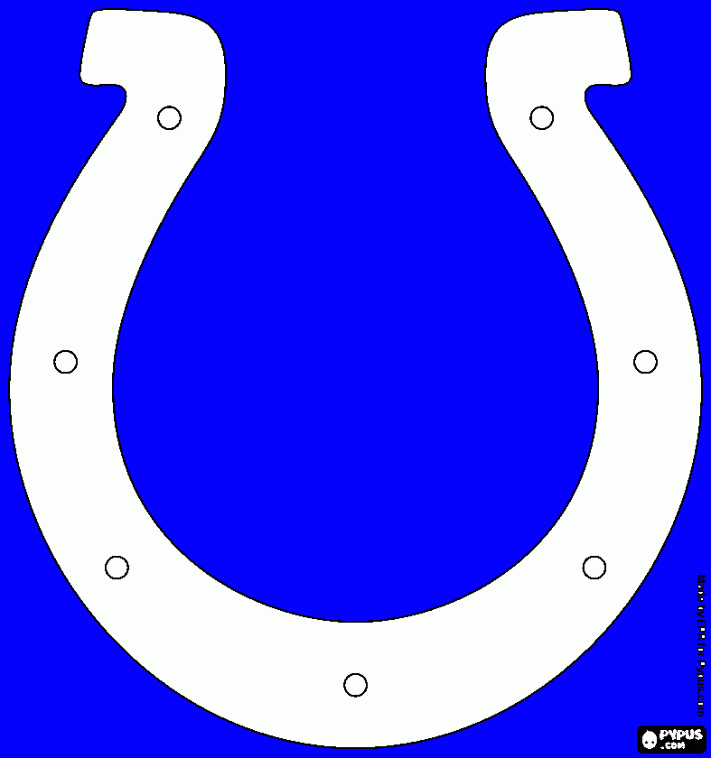 colts baby coloring page