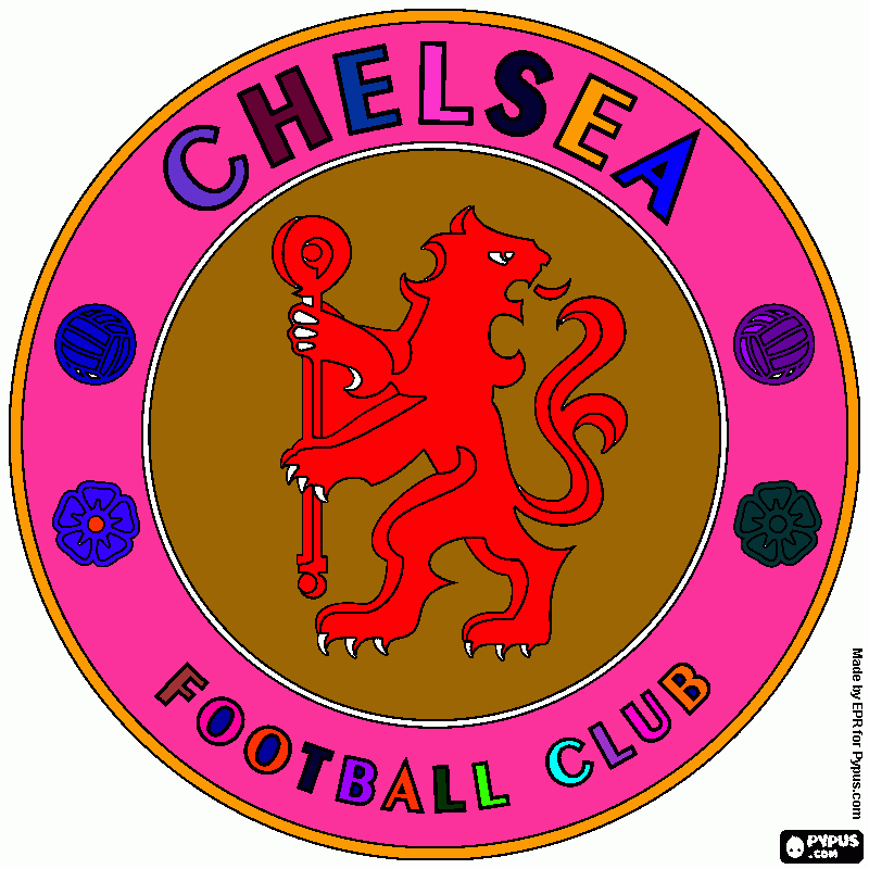 Come On CHELSEA!!!! coloring page