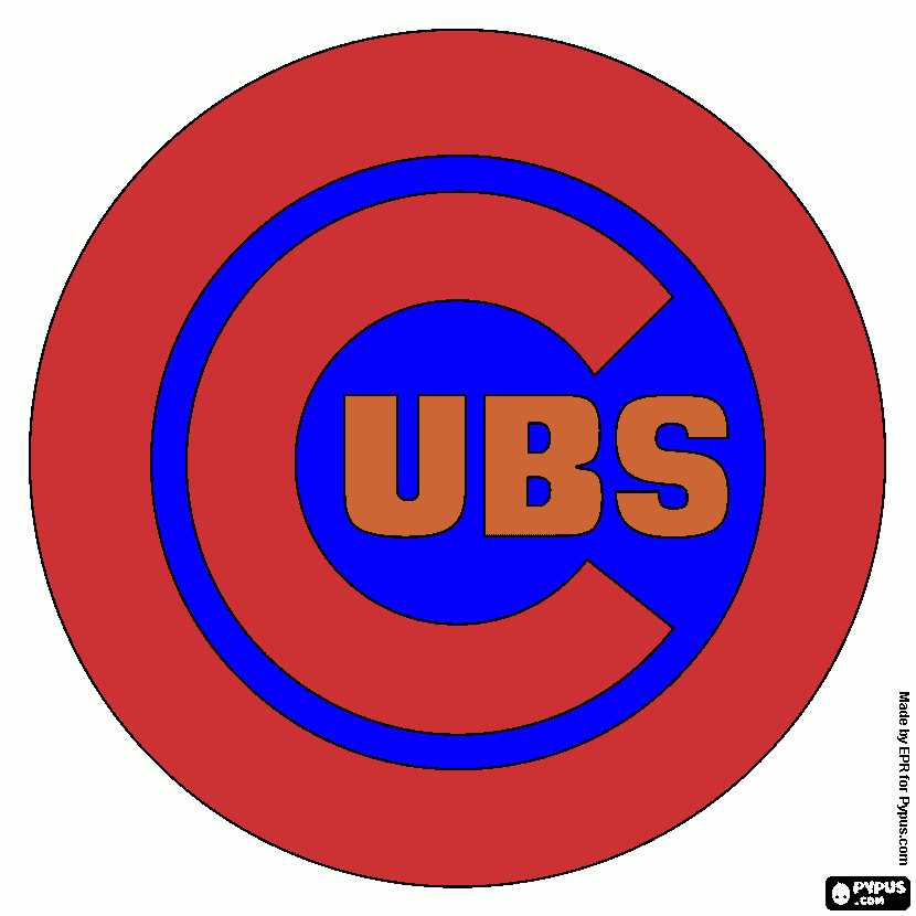 cub coloring page