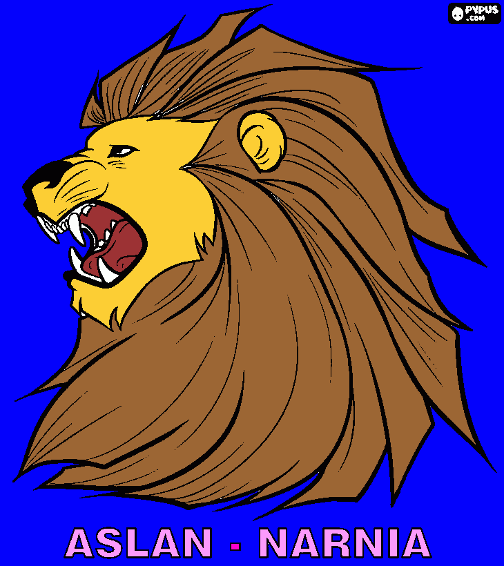 Dalia's lion pic coloring page