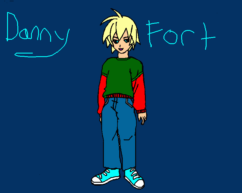 danny fort coloring page