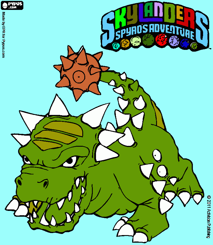 Dino Rang Picture coloring page