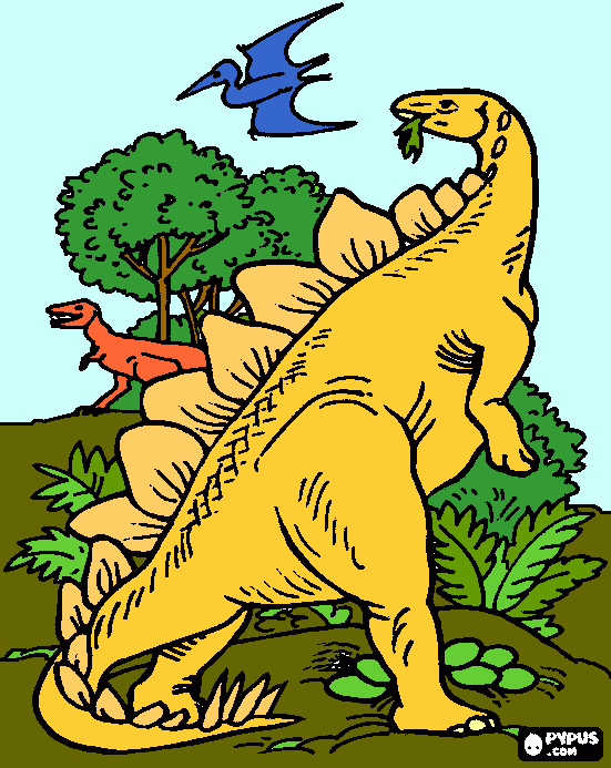 Dino...he might. coloring page