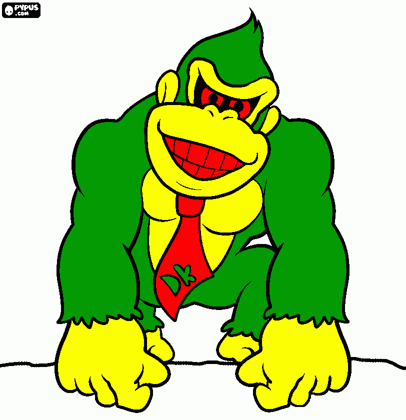 DK coloring page