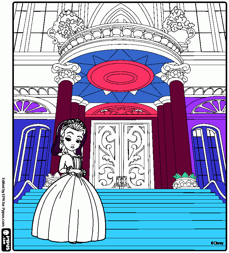 doll coloring page