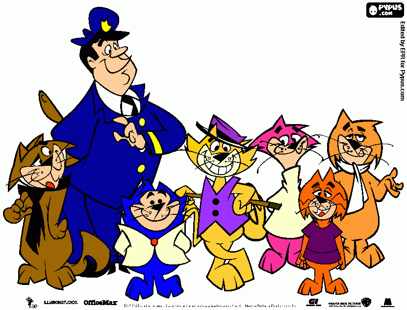 Don Gato coloring page