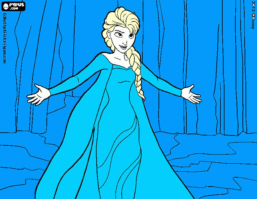 iftime valeriu elsa coloring pages - photo #34
