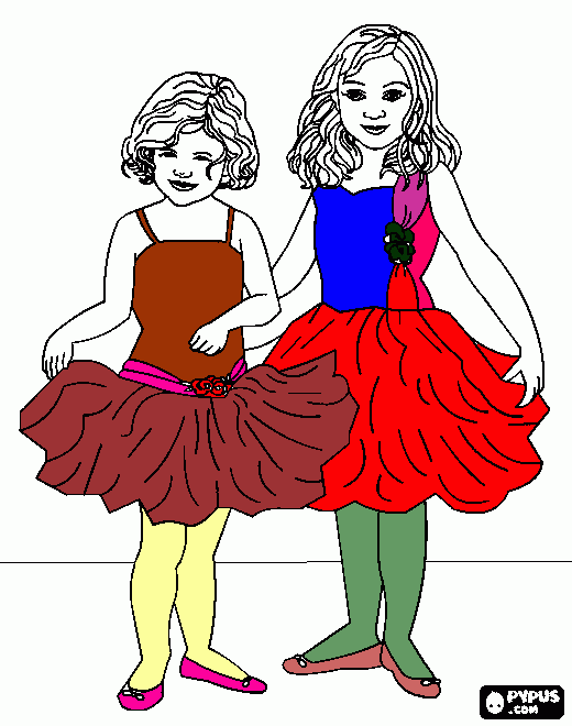 FASHION coloring page