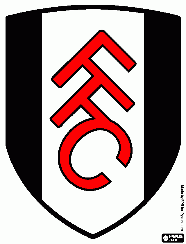 Fc fulham coloring page