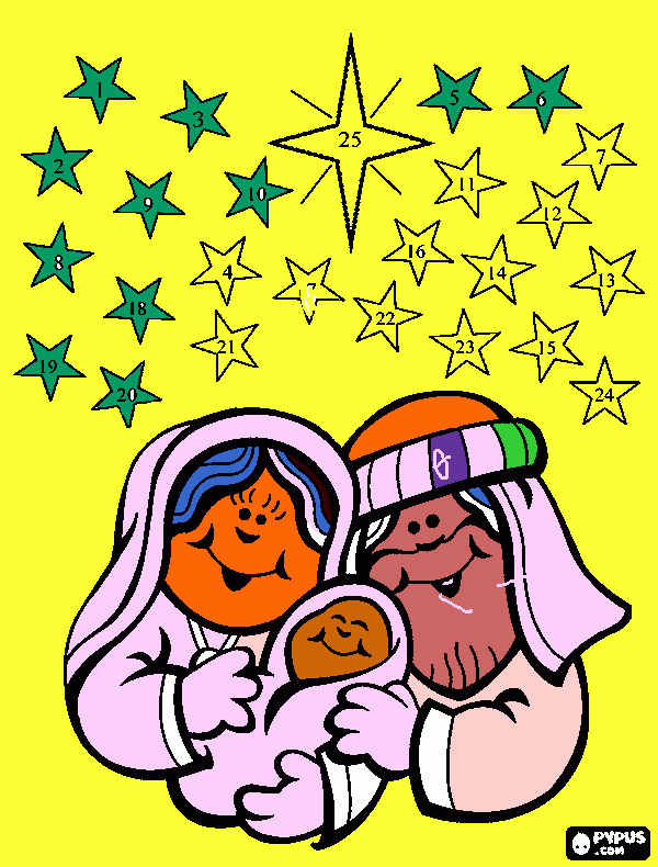 Feliz Navidad coloring page