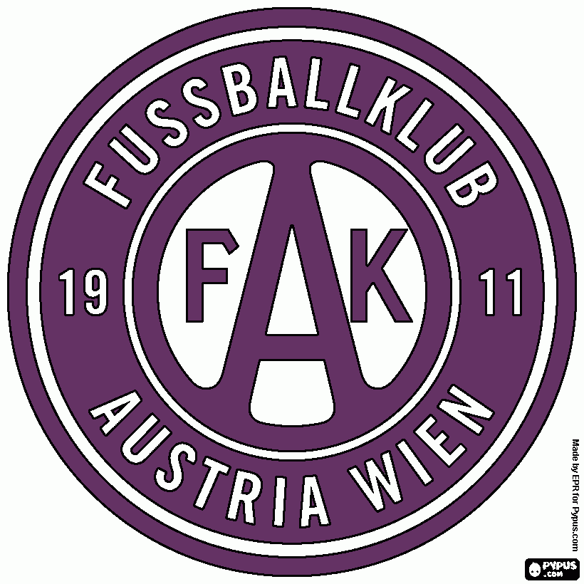 FK Austria Wien coloring page