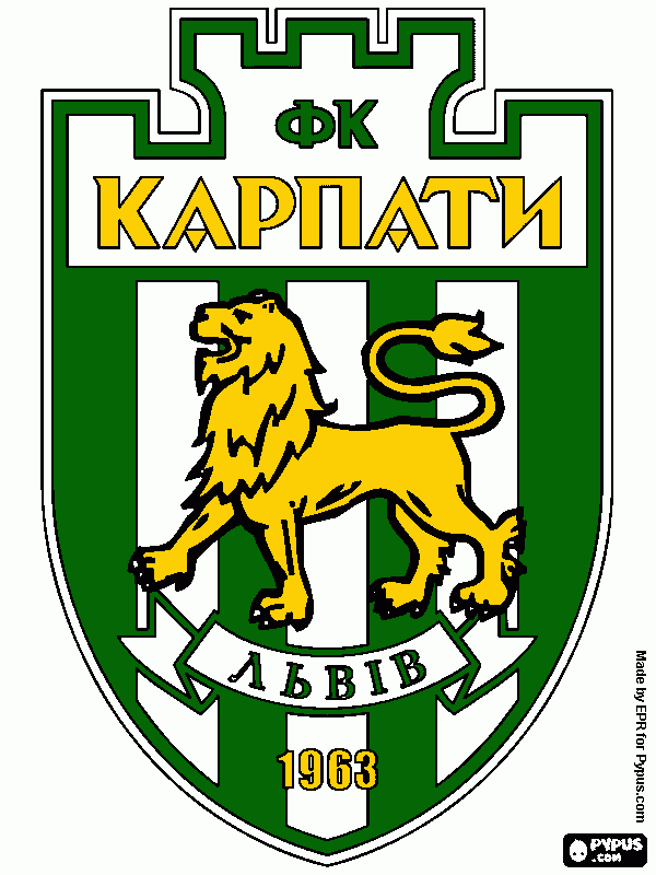 FK Karpaty Lviv  coloring page