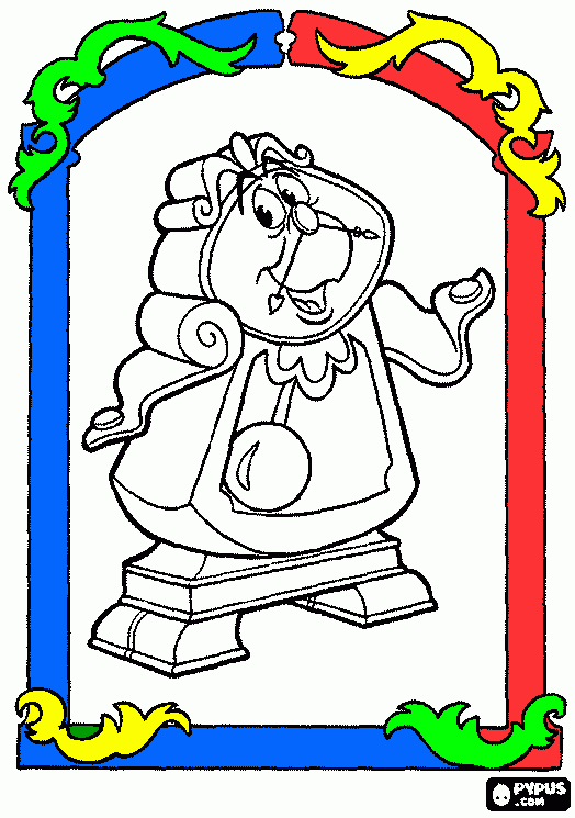 flag frame coloring page