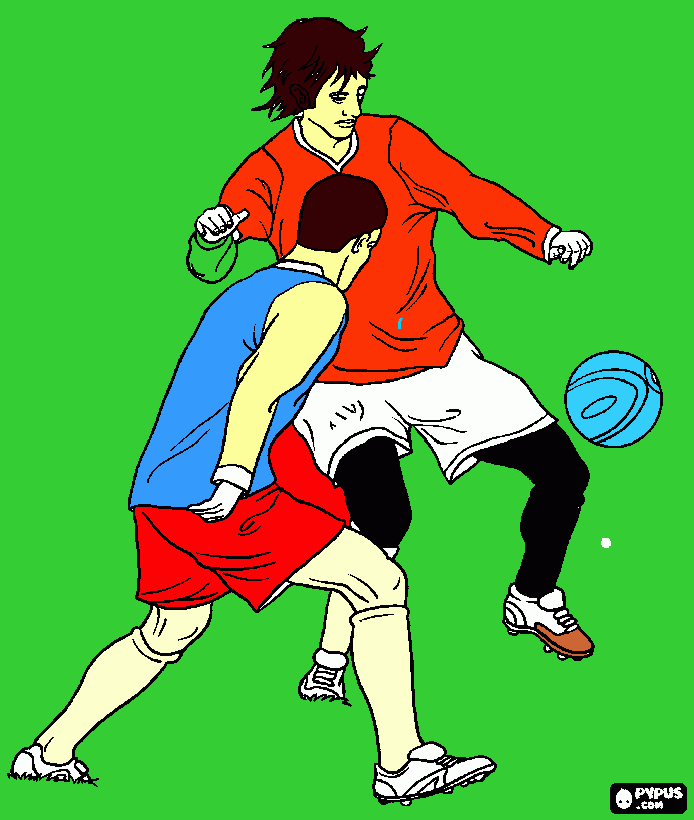 Football 1 coloring page