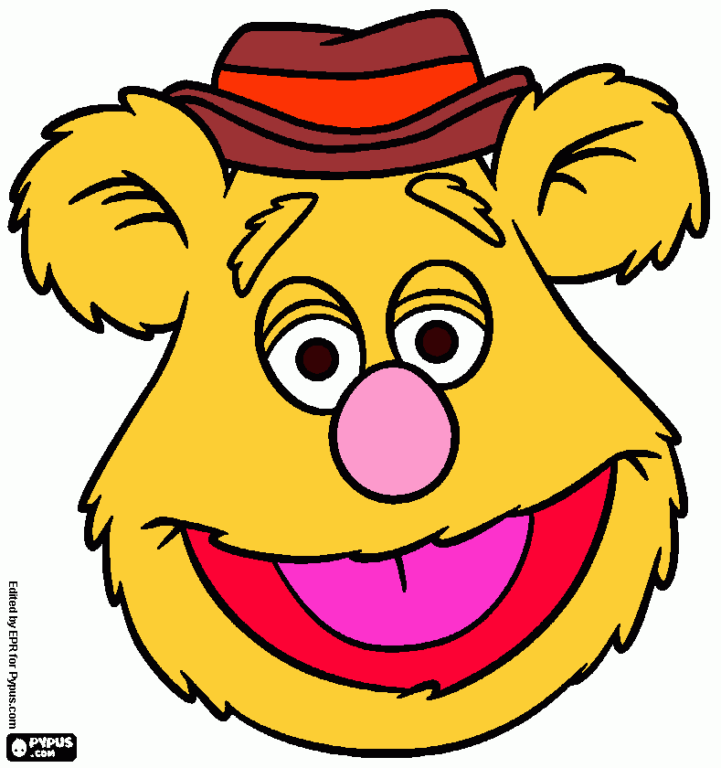 Fozzy Bear coloring page