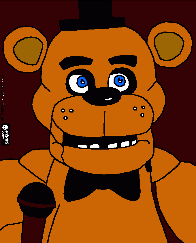 freddy fazbear coloring page coloring page