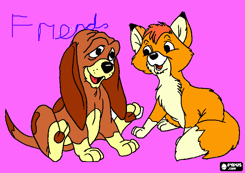 Friends 4 life!! coloring page