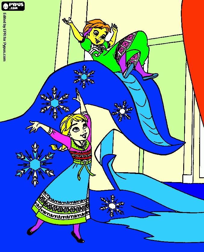 Frozes coloring page