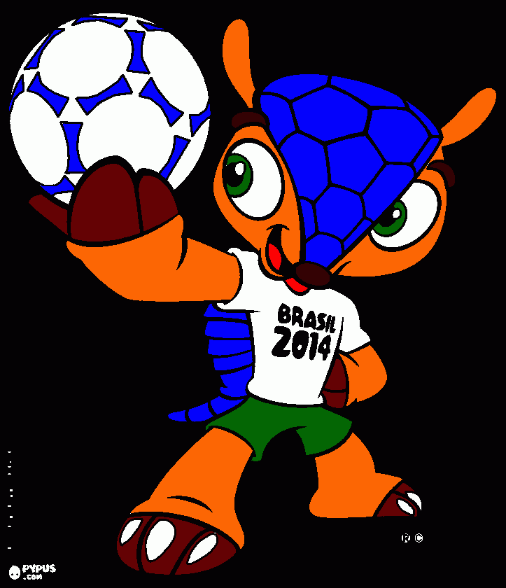 fuleco coloring page