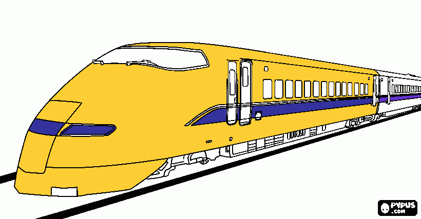 gautrain coloring page